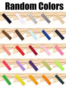 18/4件套防滑发带 - 女士时尚运动发带，柔软弹力面料，适合圣诞节，1/2/6/8/10/12件套女士防滑发带，多色可选，运动风，弹力透气，吸汗舒适，14/16/18/21件套适合运动、瑜伽和跑步，女士发饰，日常佩戴，嘉年华、狂欢节和母亲节礼物。 - 彩色 - 查看 19