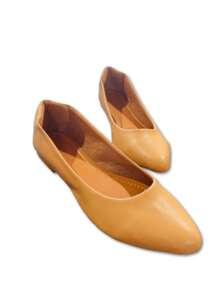Women's Pumps, Pointed Toe, Elegant, Elegant - 摩卡棕 - 查看 3