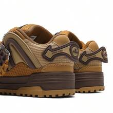 Q-AND Fashionable And Versatile Shock-Absorbing Wear-Resistant Low-Top Sports Shoes Shoes For Women - màu nâu - Xem 10