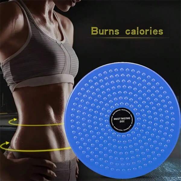 Placa de torção de cintura de 1 unidade, máquina de torção de cintura magnética grande, treinador de músculos de cintura, academia, esporte, ginásio, exercício em casa, pilates, ioga, treinamento em casa