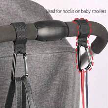 2 Stücke Mehrzweck Baby Kinderwagen Haken, universelle Kinderwagen Aufhänger Clips