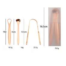 Stainless Steel Tongue Scraper, Cleaner Set With U-Shaped Tongue Scraper For Oral Care - Multicolor - View 21