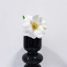 Artificial Tulip Flower With Stem Faux Florals Plants For Vase Wedding Decorations - White - View 5