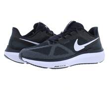 Nike Air Zoom Structure 25 Womens Shoes - 黑/白/深煙灰 - 查看 3