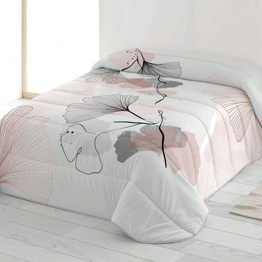 Naturals - 300g Edredón Nórdico Estampado - ✅ Entrega en 2-5 días - Microfibra extrasuve - Relleno de gran confort, hipoalergénico y transpirable - Cama 90/135/150/180 - Hecho en España