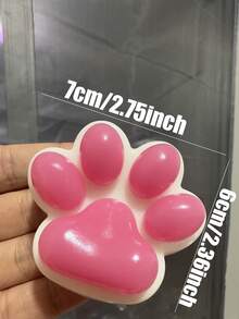 1 件可爱减压模拟硅胶挤压猫爪、挤压玩具、慢回弹、缓解压力、Taba Squish Sticky、弹性大挤压、坐立不安玩具、便携式挤压玩具，非常适合放在办公桌上和外出时放松，Tabas 柔软玩具，有趣和棘手的感官游戏，非常适合圣诞节、万圣节和生日礼物，使其成为理想的节日礼物、生日派对礼物。