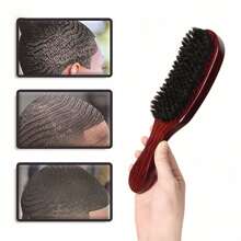 4 In 1 360 Waves Brush Kit For Men & Women, Wave Brush Silky Durag Wave Cap Set - Including 2pcs Durag Caps & Brush With Wooden Handle, Silky Shine & Training, Curved Brush, Durag Cap Set, Du-Rag Extra Long Tails