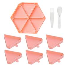 1 set Bandejas de clasificación de cuentas de plástico, bandeja para pintura de diamantes, accesorios de placa de cuentas para pintura de diamantes DIY, herramientas para pintura de diamantes