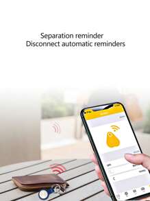 New Bluetooth Anti-Lost Smart Device, Smartphone Anti-Drop Locator, Key Bag Anti-Lost Tracker. (Protective Case Included)