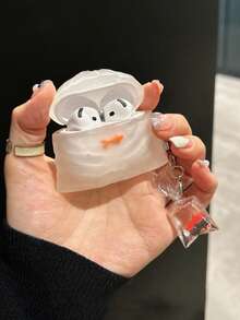 1 个幸运鱼设计保护壳兼容 Airpods Pro 2，兼容 Apple 蓝牙耳机 1/2/3/4 代