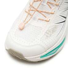 XTEP Women's Shoes, Low-Top, Lightweight, Comfortable, Fitness Training, Casual Running Shoes, 975318170015, Satin White - Sail White - View 7