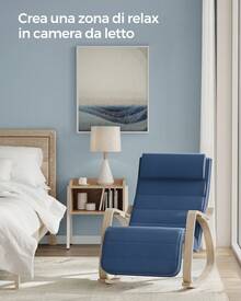 Sedia girevole - Blu - Visualizzare 2