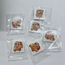 5/10/20/30/40/60 szt./zestaw uroczych tymczasowych naklejek tatuażowych z kapibarą, naklejki z tatuażami z kapibarą, naklejki DIY na prezent urodzinowy, akcesoria na imprezę z motywem zwierząt, naklejki dekoracyjne na imprezę, [losowe, mieszane, 20 szt./zestaw, jeden rozmiar]