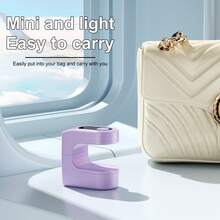 可充电迷你UV LED美甲灯，带双定时功能（30秒/60秒） - 便携式无线凝胶指甲油烘干机，电池续航时间长，固化速度快，设计小巧，适合家庭和美甲沙龙使用 - 彩色 - 查看 10