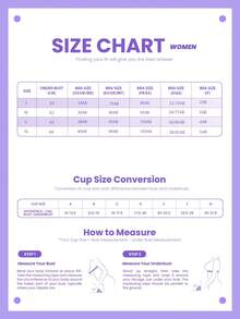 日式蕾丝加垫聚拢文胸，带可调节肩带，适合小胸围，AB 罩杯 - 黑色 - 查看 6
