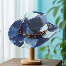 Women Funny Hat - 深藍色 - 查看 3