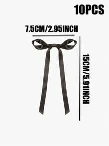 Black Bow Cake Decorations Simple Decorative Bow Home Decoration Accessories, Suitable For Home Decoration, Wedding, Party, Mother's Day Decoration, Graduation Season Decoration, Candlelight Dinner, Holiday Gift Decoration, Cake Dessert Baking Decoration
