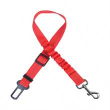 1 pieza de correa de seguridad retráctil con absorción de impactos, elasticidad, reflectividad para mascotas, fabricada con nylon resistente
