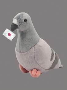 22 cm/8,66 inch simulatie duif pluchen speelgoed schattige zachte duif knuffels knuffels vogel knuffels decoreren creatieve cadeaus voor kinderen verjaardagsfeestjes thuis meisjeskamer decoratie