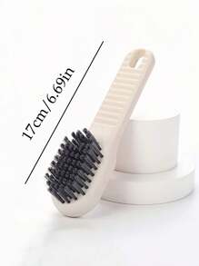 Home Multifunctional Liquid Added Shoe Brush, Simple Press Type Clothing Cleaning Brush, Automatic Liquid Washing Shoe Brush, Soft Bristle Shoe Brush - Multifunctional, Smooth, And Harmless Cleaning For Home Laundry! Easy To Clean Multifunctional Shoe Brush With Plastic And Integrated Soap Dispenser