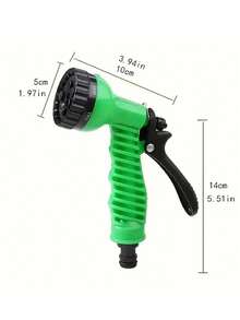 6 件套高压 7 功能花园喷雾器、柔性魔术伸缩软管套装、花园灌溉用品