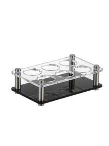 Acrylic Bullet Cup Storage Box, Suitable For Family Gatherings, Glass Tray Racks, Bars, Transparent Large-Caliber Lens Glass, Serving Tray Beer Cup Racks, Bar Party Clubs And Family Fanatic Parties, Wine Bullet Cup Racks, Whiskey Tequila Cup Racks. - (In Order To Prevent Scratches During Express Transportation, The Product Comes With A Protective Film, Which Will Be More Beautiful And Shiny After Tearing It Off) - Multicolor - View 16
