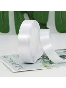 1 Roll 22meters, Champagne Golden Packaging Ribbon Bow, Color Ribbon, Polyester Satin Ribbon, Gift Box Silk Ribbon, Jacquard Woven Ribbon