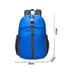 NetHong Foldable Backpack Adjustable Waterproof Hiking Rucksack Handy Small Camp Daypack - Multicolor - View 11