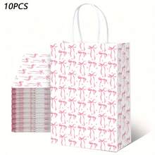 10pcs/Set Wedding Candy Box, Favor Box,Mother's Day Gift Box,Birthday Party Gift Box, Gift Boxes - Pink - View 14