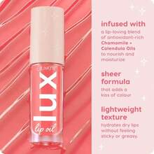 ColourPop Lux Lip Oil Hydrating Sheer Tinted Lip Oil Formulated With AntioxidantRich Chamomile Extract Calendula Oil NGreasy Urishing Pink Lip Oil Bengal 0.16 Oz