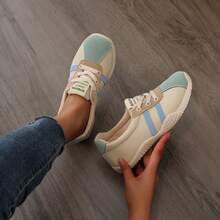Summer's Popular New Women's Flat Shoes, Dopamine-Style Breathable Upper, Mary Jane Casual Shoes, Lolita Cute Flat Casual Shoes, Lightweight And Breathable, One-Step Lace-Up Closed Casual Shoes, Versatile And Lightweight, Suitable For Daily Wear, Fashionable And Multi-Functional