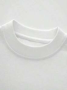 Size Plus  1 Pcs  Man Holding Grapefruit Print T Shirt Tops TEE  T Shirt - White - View 5