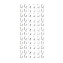 1/9/18/36/54/72/100/150pcs Mini Hooks, Small Size Multi-Purpose Mini Hooks, Mini Hooks Cannot Bear Too Heavy Objects, Transparent Cute Mini Self-Adhesive Hooks, Multi-Purpose Mini Hooks, Suitable For High Hardness Walls, Mini Self-Adhesive Hooks, Bedroom Desk, Practical Hooks