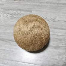 Accessori per animali domestici - Palline in corda di sisal, palline in corda di cotone, palle di ricambio per alberi per gatti, palline per graffiare in sisal, grattapugni per conigli, parti di pali per graffiare in corda di sisal, palline resistenti per graffiare i gatti, palline in corda di sisal, palline in corda di cotone, decorazione per negozi di centri commerciali, palline di sisal naturali, graffio, accessori per palline da graffio per gatti, palline in canapa e sisal resistenti ai morsi
