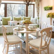 BUYUE Luxury 100% Pure Memory Foam Chair Cushions 4 Pack, Jacquard 16" U-Shape Comfortable Dining Chair Pads, Removable Slip Resistant Kitchen Chair Seat Cushions, (Set Of 4, Burgundy)