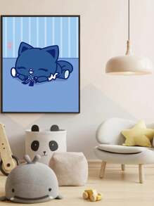 Sanrio 1pc Sanrio Cartoon Wall Arts,Adorozatorumary Poster Nursery,Suitable For Dorm, Apartment, Bedroom, Living Room, Baby Room, Modern Home Decor, No Frame