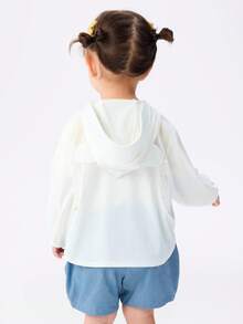 Balabala 2025年夏季男童和女童外套，时尚清新，带帽