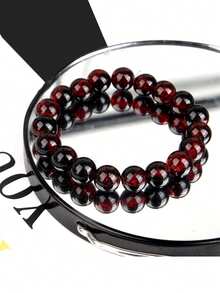 Set de 10 piezas de pulseras de cuentas de estilo bohemio de lujo para mujeres, pulseras de cuentas de vidrio hechas a mano, accesorios versátiles, mejor regalo para Navidad, Acción de Gracias, Día de San Valentín, fiesta de cumpleaños - Multicolor - Ver 3