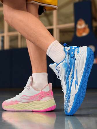 Zapatillas de baloncesto con amortiguación de impactos 2025, profesionales antideslizantes y resistentes al desgaste, con malla transpirable para estudiantes