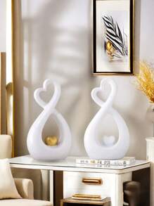 Eight-Character Love Decorative Ornaments, Circular Modern Nordic Simple Bookshelf Ornaments, Doughnut Bohemian Beautiful Ornaments, Suitable For Stylish Living Room Porch Tea Table Ornaments.