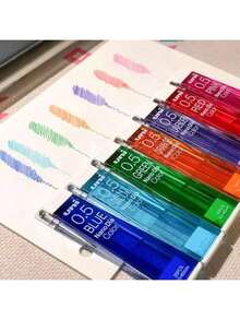 Japan Uni Nano Graphite Lead Core 202NDC Colored Mechanical Pencil Lead Refill 0.5 Student Writing Stationery School Supplies - 202NDC - View 2