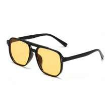 A Pair Of Men's Extra-Large Acrylic Framed Fashionable Glasses
