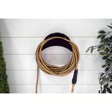 BERNINI 100' Capacity Crescent Wall Mounted Hose Holder Black - 1 - View 2
