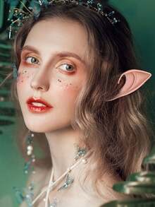 4 Pairs /8 Pieces Of Fashionable Fairy Elf Ears, Fake Ear Makeup Short And Long, Fairy Vampire Elf Halloween Latex Ears, Christmas Party Halloween Gifts