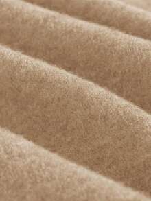 Áo khoác không tay dệt kim nữ - Không tay, cổ tròn, xẻ tà bên hông, kiểu dáng thời trang thường ngày - Màu trơn, phù hợp cho mọi mùa. - Màu be - Xem 3