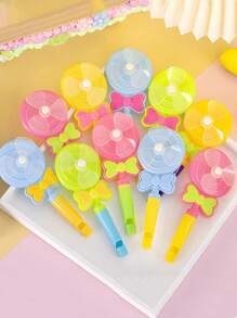 20pcs Lollipop Windmill Whistle Party Favors, Length 13cm/5.12inch, Width 5cm/1.97inch. Plastic Whistle Toy Party Birthday Decoration Windmill Whistle Cartoon Windmill Toy Fun Game Props To Enhance The Party Atmosphere. Party Supplies Small Toys, Christmas Gifts, Handheld Props Easter Toys Easter Party Inside Party Toys Party FavorsRandom Colors) Hawaiian Toys
