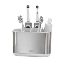 Joseph Joseph Easystore Steel Toothbrush Caddy Large White - 1 - Xem 5