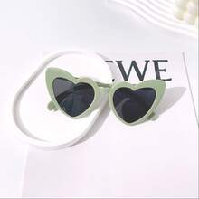 20pcs/Set Women Unique Heart-Shaped Decorative Glasses, Multi-Color Eyeglasses Fashion Accessories Suitable For Vacation, Costume Matching - Multicolor - View 2