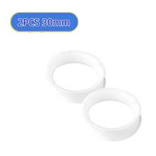 2 Stücke Silikon Ohrtunnel flexible Ohrplugs Stretcher Expander doppelt geflanscht Flesh Ohrpiercing Schmuck für Frauen und Männer