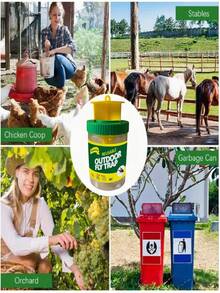 1pc, Fly Bottle, Fly Collector, Insect Moth Collection Bottle, Fly Cage, Flying Insects Will Not Be Able To Fly Out Once Entered, No Traps, No Bait